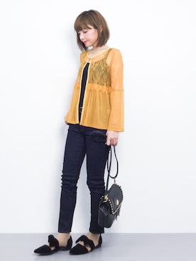 ayumi sato さん(レディース・155cm)の春コーディネート