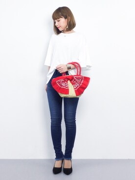 ayumi  sato さん（レディース・155cm）の春コーディネート
