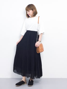 ayumi  sato さん（レディース・155cm）の春コーディネート