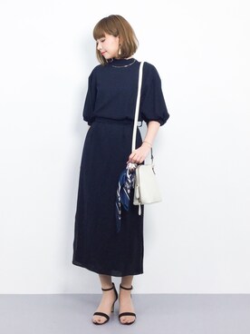 ayumi  sato さん（レディース・155cm）の春コーディネート