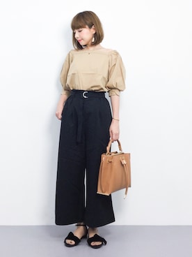 ayumi  sato さん（レディース・155cm）の春コーディネート