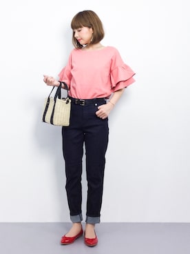 ayumi  sato さん（レディース・155cm）の春コーディネート