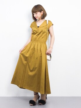 ayumi  sato さん（レディース・155cm）の春コーディネート