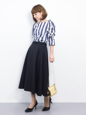 ayumi  sato さん（レディース・155cm）の春コーディネート