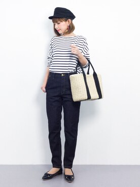 ayumi  sato さん（レディース・155cm）の春コーディネート