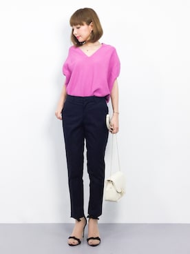 ayumi sato さん(レディース・155cm)の春コーディネート