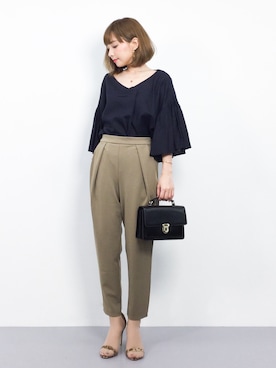 ayumi sato さん(レディース・155cm)の春コーディネート