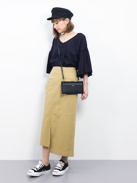 ayumi sato さん(レディース・155cm)の春コーディネート