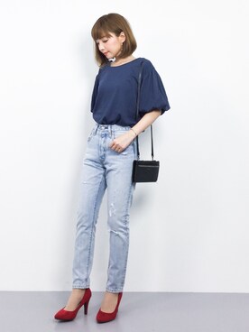 ayumi  sato さん（レディース・155cm）の春コーディネート