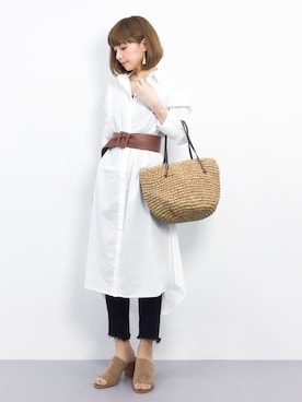 ayumi sato さん(レディース・155cm)の春コーディネート
