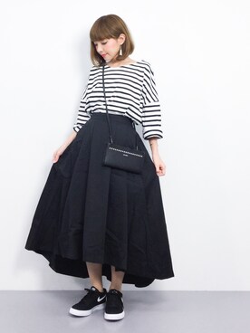 ayumi  sato さん（レディース・155cm）の春コーディネート