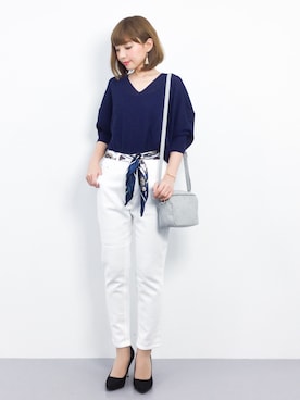 ayumi sato さん(レディース・155cm)の春コーディネート