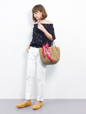 ayumi  sato さん（レディース・155cm）の春コーディネート