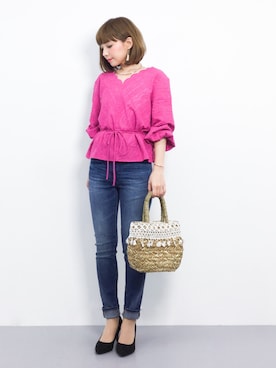 ayumi sato さん(レディース・155cm)の春コーディネート