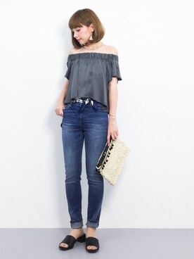 ayumi  sato さん（レディース・155cm）の春コーディネート