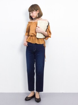 ayumi  sato さん（レディース・155cm）の春コーディネート