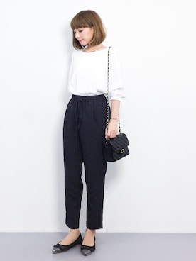 ayumi  sato さん（レディース・155cm）の春コーディネート