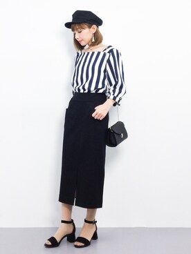 ayumi sato さん(レディース・155cm)の春コーディネート