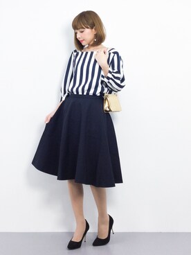 ayumi sato さん(レディース・155cm)の春コーディネート