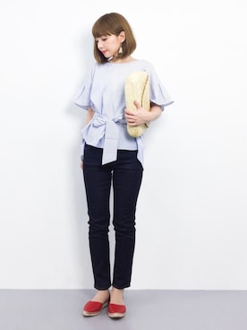 ayumi  sato さん（レディース・155cm）の春コーディネート