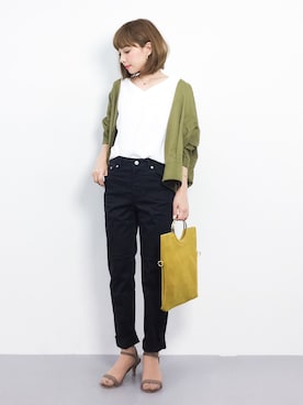 ayumi  sato さん（レディース・155cm）の春コーディネート