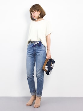 ayumi sato さん(レディース・155cm)の春コーディネート