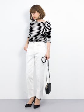 ayumi  sato さん（レディース・155cm）の春コーディネート