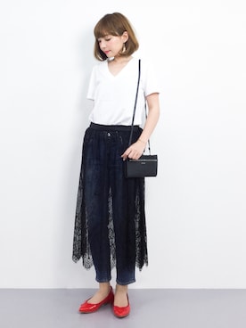 ayumi sato さん(レディース・155cm)の夏コーディネート