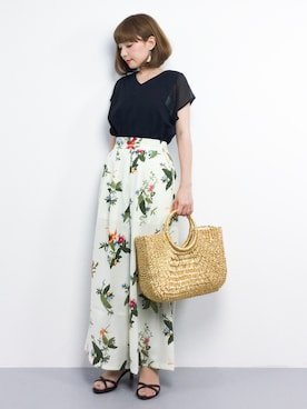 ayumi  sato さん（レディース・155cm）の夏コーディネート