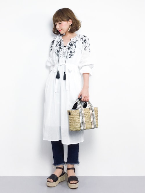 Ayumi Sato Zozotown Urban Researchのワンピースを使ったコーディネート Wear Ayumi Sato Zozotown Urban Researchのワンピースを使ったコーディネート Wear