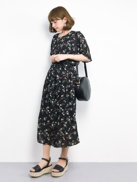 ayumi  sato さん（レディース・155cm）の夏コーディネート