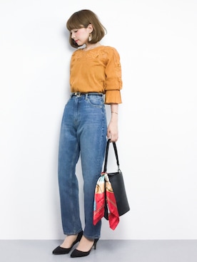 ayumi sato さん(レディース・155cm)の夏コーディネート