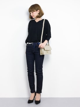 ayumi  sato さん（レディース・155cm）の夏コーディネート