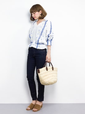 ayumi sato さん(レディース・155cm)の夏コーディネート