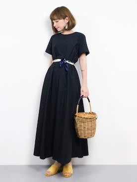 ayumi  sato さん（レディース・155cm）の夏コーディネート