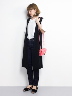 ayumi  sato さん（レディース・155cm）の夏コーディネート