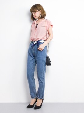 ayumi sato さん(レディース・155cm)の夏コーディネート