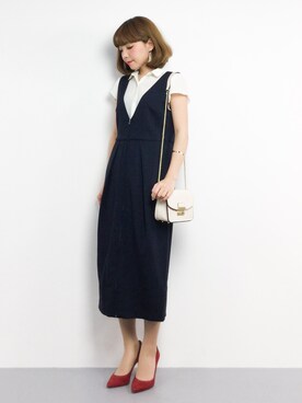 ayumi  sato さん（レディース・155cm）の夏コーディネート