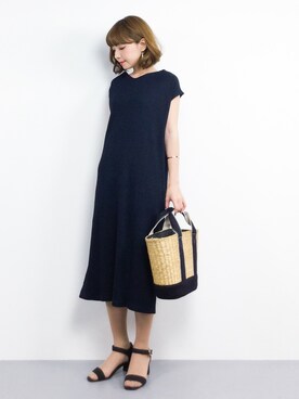 ayumi  sato さん（レディース・155cm）の夏コーディネート