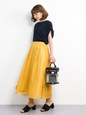 ayumi  sato さん（レディース・155cm）の夏コーディネート