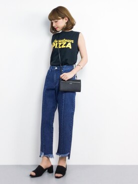 ayumi  sato さん（レディース・155cm）の夏コーディネート