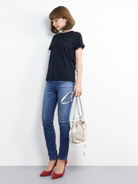 ayumi  sato さん（レディース・155cm）の夏コーディネート