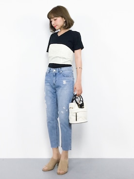 ayumi sato さん(レディース・155cm)の夏コーディネート