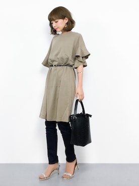 ayumi  sato さん（レディース・155cm）の夏コーディネート