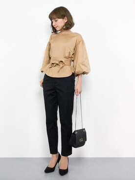 ayumi  sato さん（レディース・155cm）の夏コーディネート