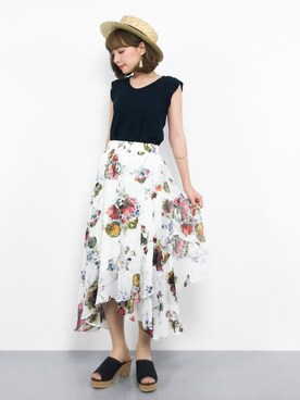 ayumi sato さん(レディース・155cm)の夏コーディネート