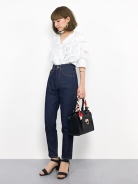 ayumi  sato さん（レディース・155cm）の夏コーディネート