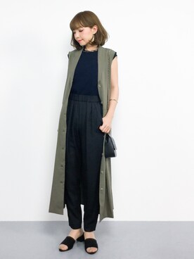 ayumi sato さん(レディース・155cm)の夏コーディネート