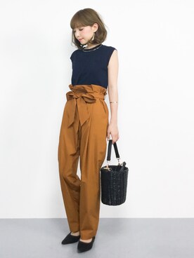 ayumi  sato さん（レディース・155cm）の夏コーディネート