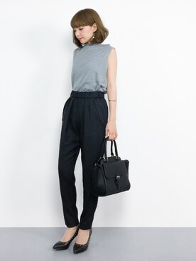 ayumi  sato さん（レディース・155cm）の夏コーディネート